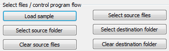 Active@ File Recovery. File selection buttons