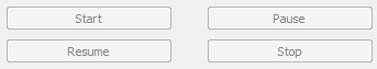 Active@ File Recovery. Thread control buttons